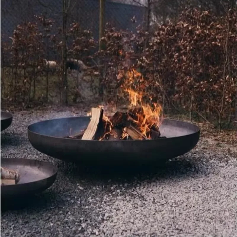Fire Pit Bowl - Maßgefertigte Feuerschale aus Kohlenstoffstahl für den