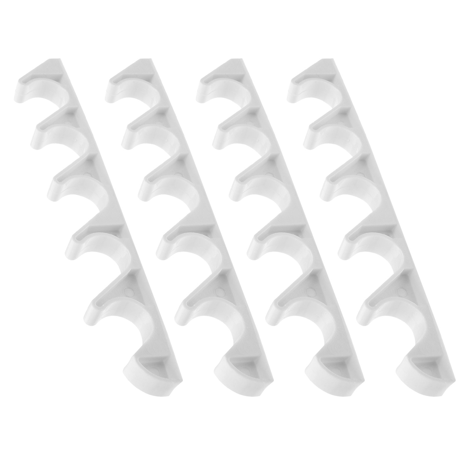 Outdoor Furniture Patio - 4-teiliges Set Outdoor-Klappstuhl-Verstellclips mit fünf Positionen,