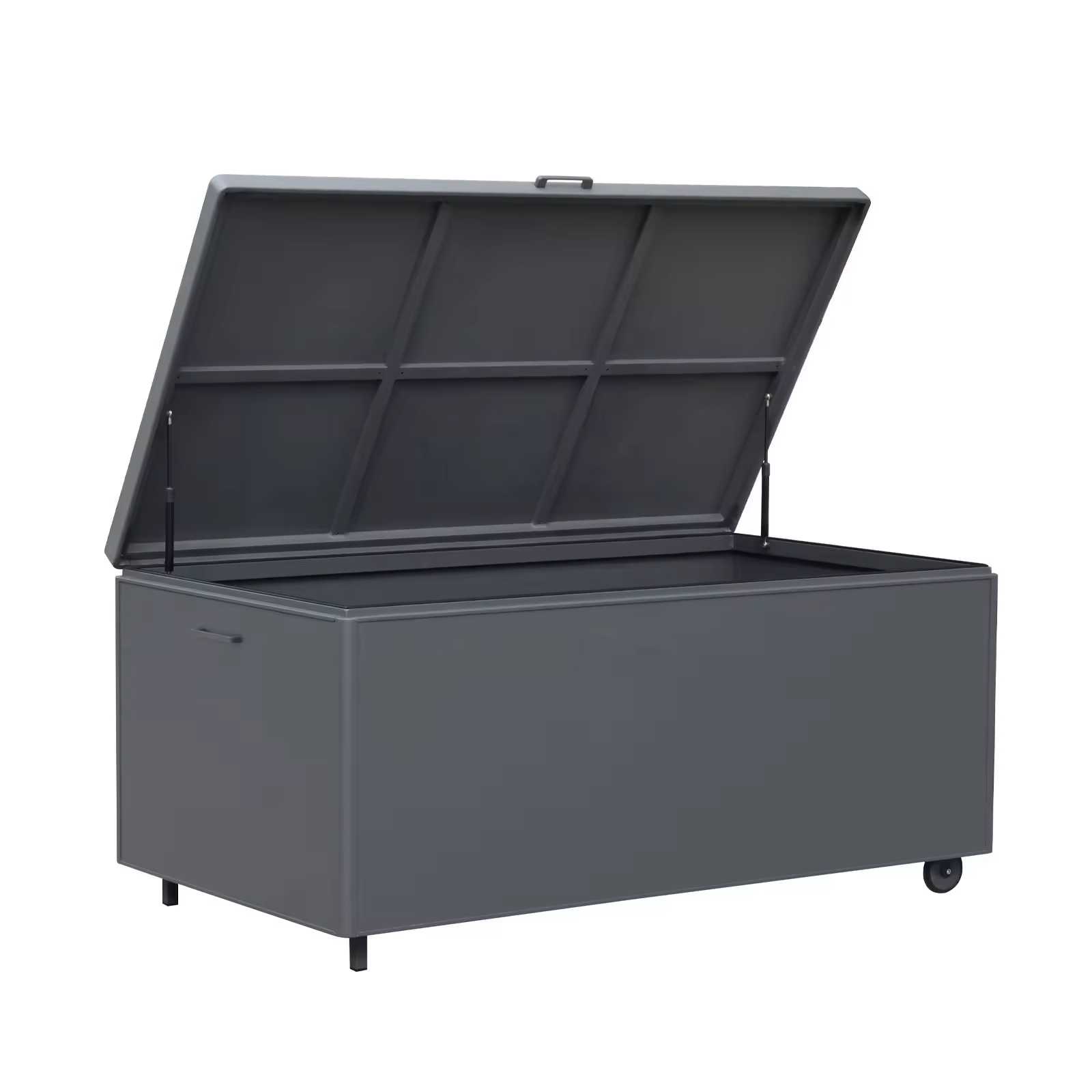 Outdoor Furniture Aluminum - Wasserdichte Outdoor-Aufbewahrungsbox aus Aluminium und PVC,