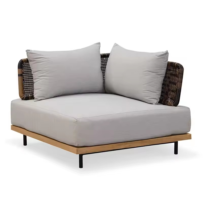 Outdoor Furniture Cost - # Direkt vom Hersteller: Nordisches Outdoor-Teakholz-Rattan-Sofa-Set,