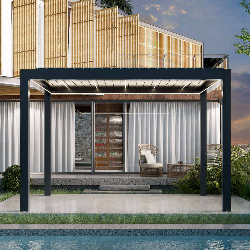 Außen-Carport-Pavillon mit Lam – Outdoor Furniture Aluminum Bewertung und Preis