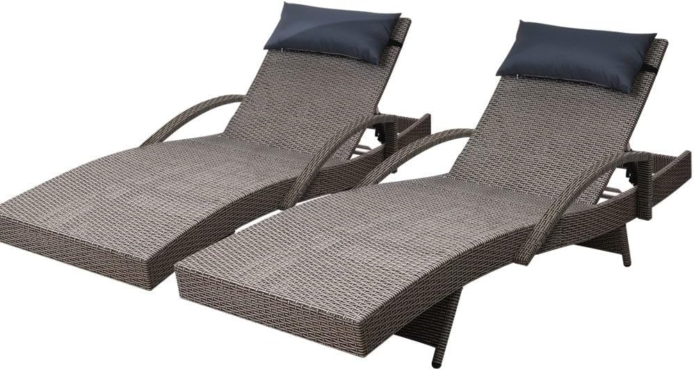mit 4 verstellbaren Positionen – Rattan Lounge Set Bewertung und Preis