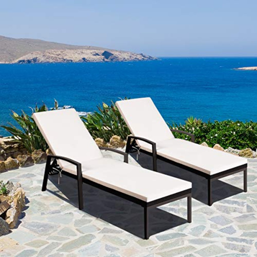 Gartenliegen-Set für den Außen – Rattan Lounge Set Bewertung und Preis