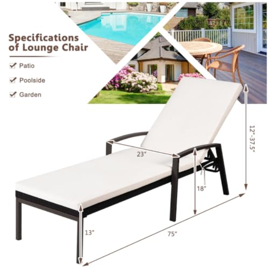 Gartenliegen-Set für den Außen – Rattan Lounge Set Bewertung und Preis