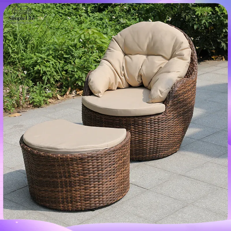 Wicker Outdoor-Sofa-Set für kl – Rattan Lounge Set Bewertung und Preis