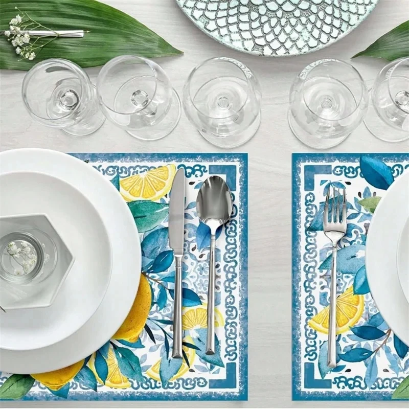 4-teiliges Set mit Aquarellblu – Outdoor Furniture Dining Bewertung und Preis