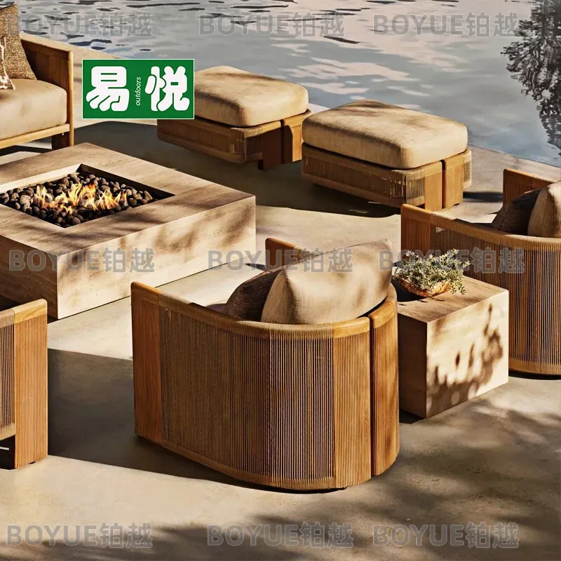 Outdoor-Rattan-Sofa-Set Teakho – Rattan Lounge Set Bewertung und Preis
