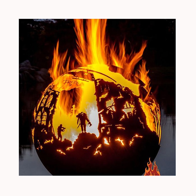 BBQ-Feuerschale aus Cortenstah – Fire Pit Bowl Bewertung und Preis