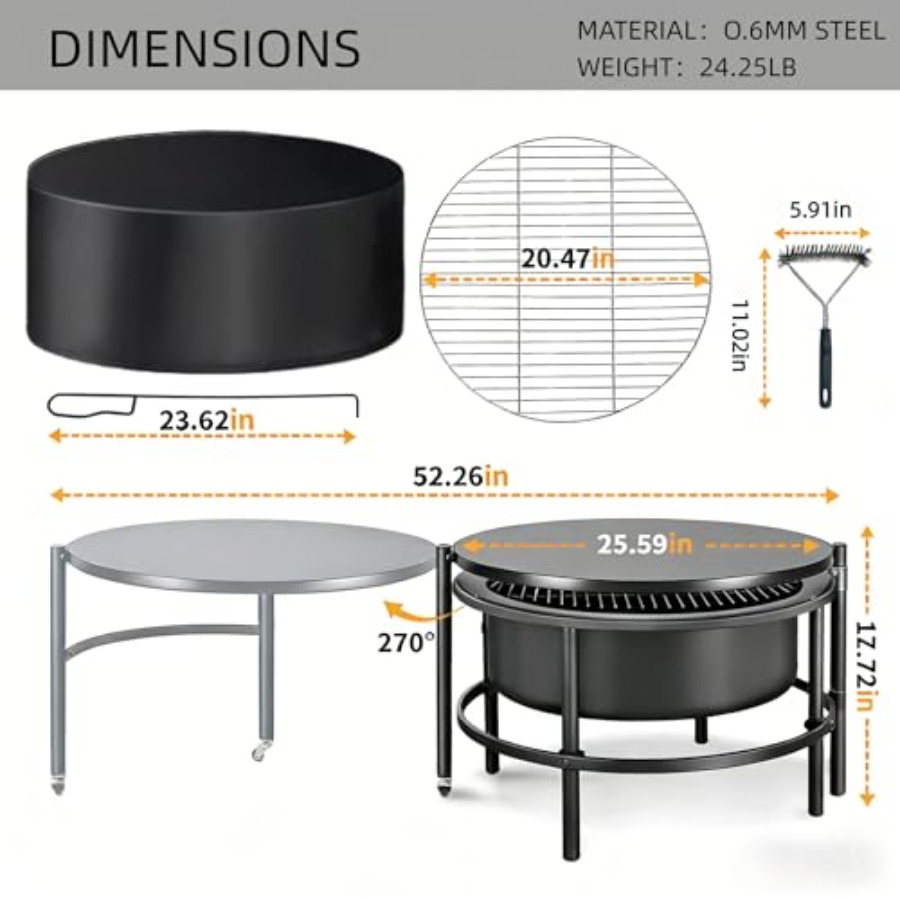 Feuerstelle für den Außenberei – Fire Pit Bowl Bewertung und Preis