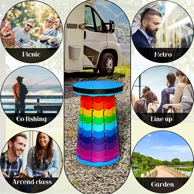 Regenbogenfarbener Teleskop-Ca – Outdoor Furniture Europe Bewertung und Preis