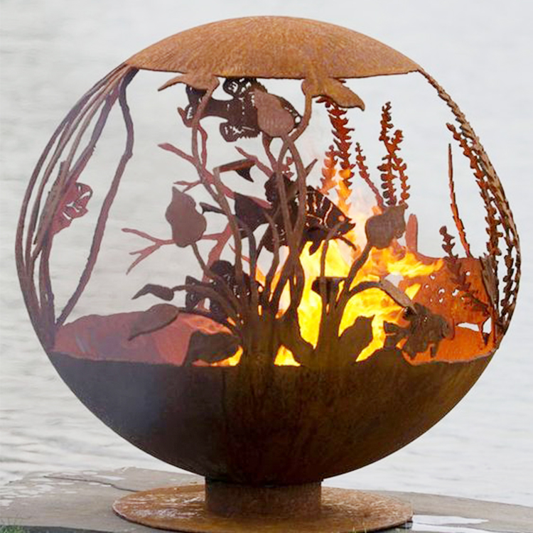Maßgefertigte Outdoor-Landscha – Fire Pit Bowl Bewertung und Preis