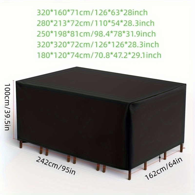 Abdeckungsset für Gartenmöbel  – Outdoor Furniture Patio Bewertung und Preis