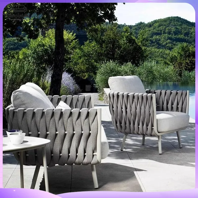 Outdoor-Rattan-Sofa-Set für Ga – Rattan Lounge Set Bewertung und Preis