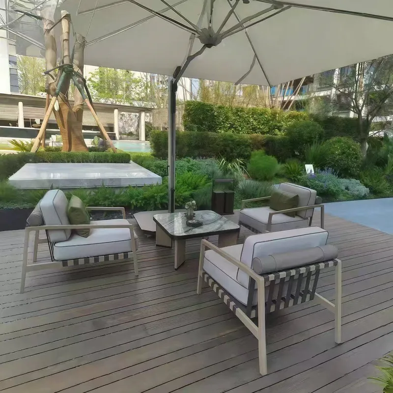 Nordisches Outdoor-Rattan-Sofa – Rattan Lounge Set Bewertung und Preis