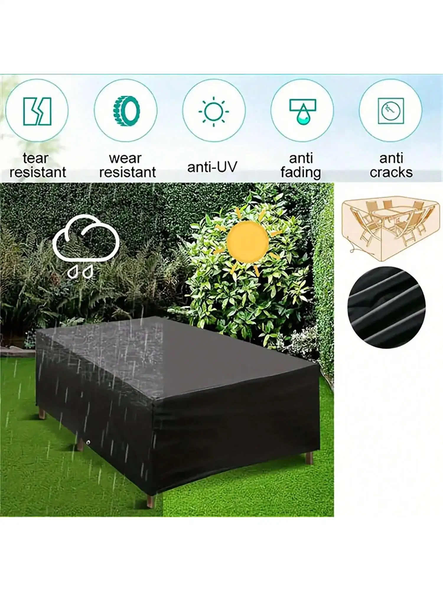 Multi-Size-Außen terrasse Gart – Outdoor Furniture Europe Bewertung und Preis