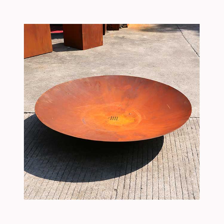 Outdoor-Feuerschale aus Stahl, – Fire Pit Bowl Bewertung und Preis