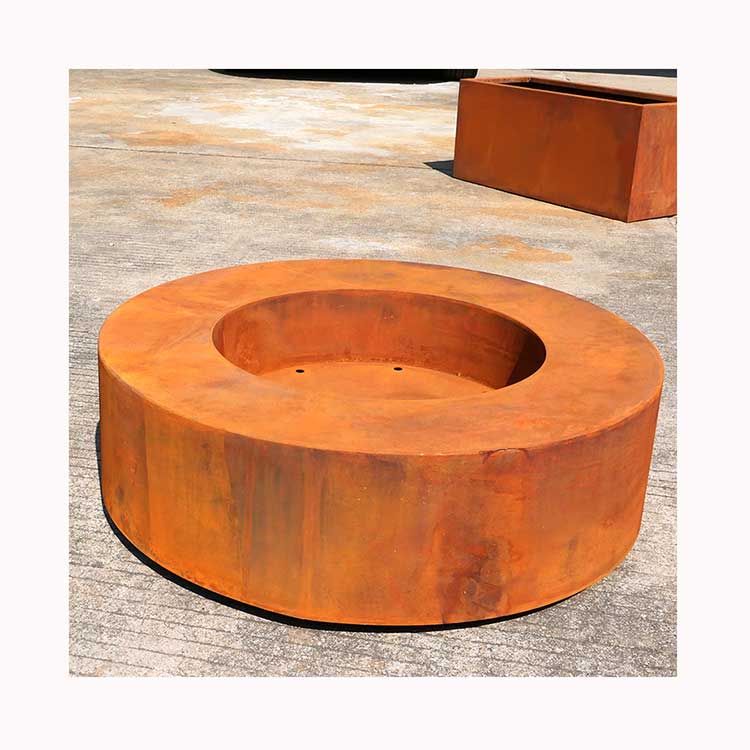Outdoor-Feuerschale aus Stahl, – Fire Pit Bowl Bewertung und Preis
