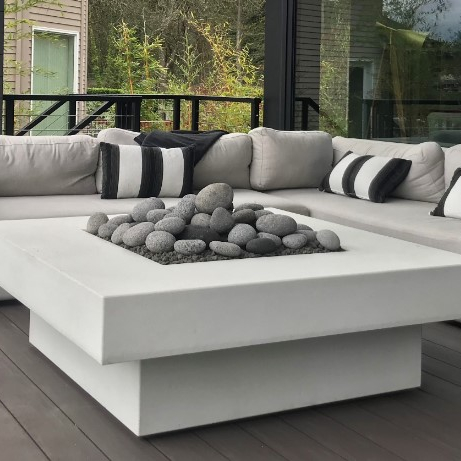 Outdoor-Sofa-Set mit Feuertisc – Fire Pit Bowl Bewertung und Preis