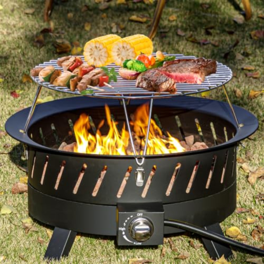 24 Zoll tragbare Propan-Feuers – Fire Pit Bowl Bewertung und Preis