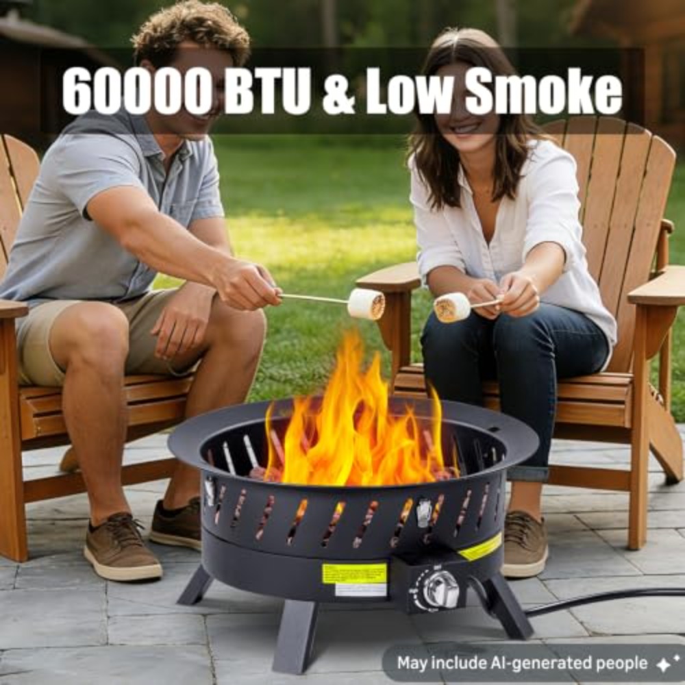 24 Zoll tragbare Propan-Feuers – Fire Pit Bowl Bewertung und Preis