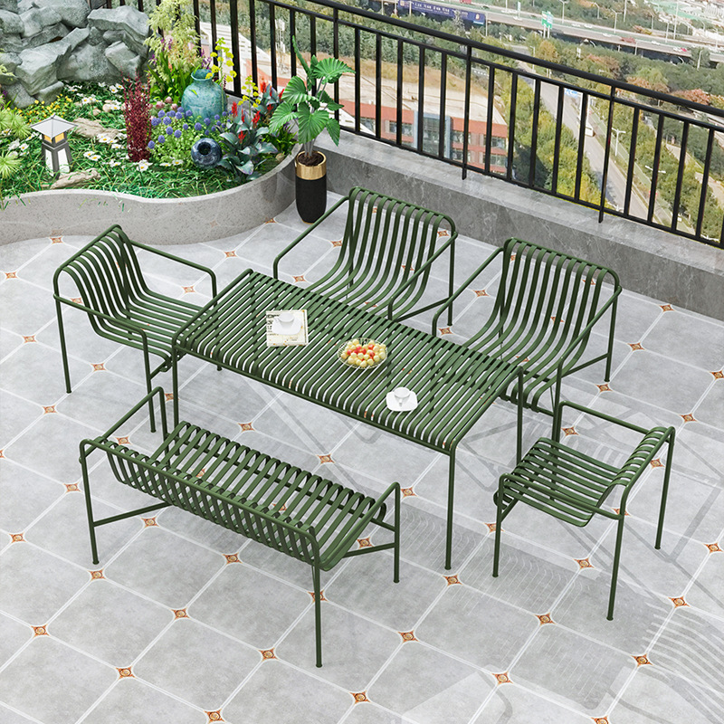 Heißes Verkaufs-Set aus Metall – Outdoor Furniture Cost Bewertung und Preis